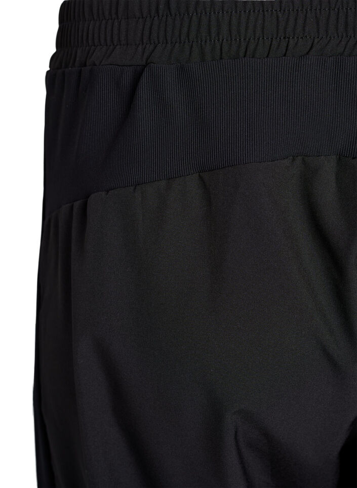 Lekkie spodnie treningowe z kieszeniami, Czarne, Packshot image number 3