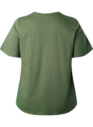 Koszulka z bawelny organicznej z napisem, Thyme SERENITY, Packshot image number 1