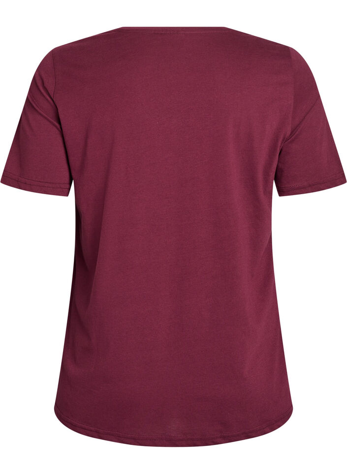 Koszulka z nadrukiem, Czerwony, Packshot image number 1