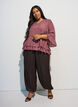 Bluzka z 3/4-sleeves i falbankami, R&oacute;żowy, Model image number 1
