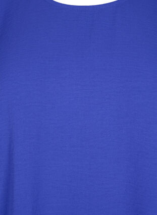 Bluzka z bufiastymi rekawami, Royal Blue, Packshot image number 2