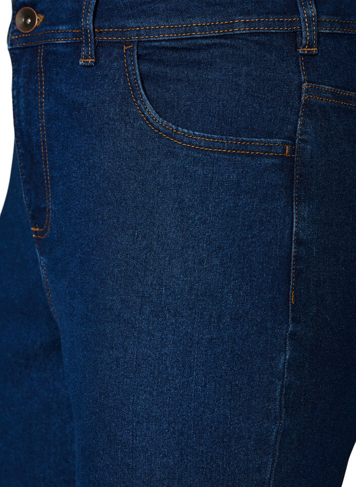Jeansy o bardzo waskim kroju, Niebieskie, Packshot image number 2