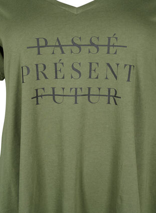 Bawelniana koszulka z krótkim rekawem, Thyme PRESENT, Packshot image number 2