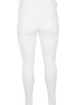 Super waskie jeansy Amy z wysokim stanem, White, Packshot image number 1
