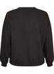 Bluza z napisem boucl&eacute;, Czarne, Packshot image number 1