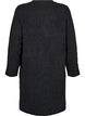 Sukienka dzianinowa z rozcieciami, Dark Grey Melange, Packshot image number 1