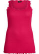 Top with lace trim, Pink, Packshot image number 0
