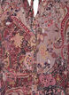 Sukienka midi z nadrukiem paisley i elastyczna talia, Fioletowy, Packshot image number 2