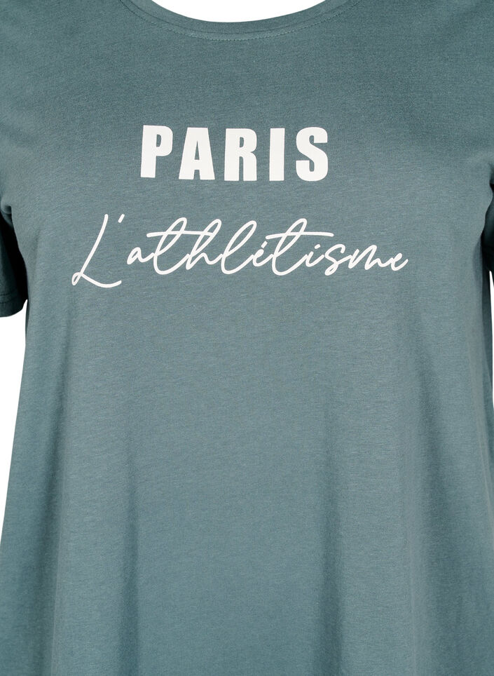 FLASH - T-shirt z nadrukiem, Zielony, Packshot image number 2