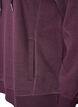 Bluza z wysokim kolnierzem i kieszeniami, Fioletowy, Packshot image number 3