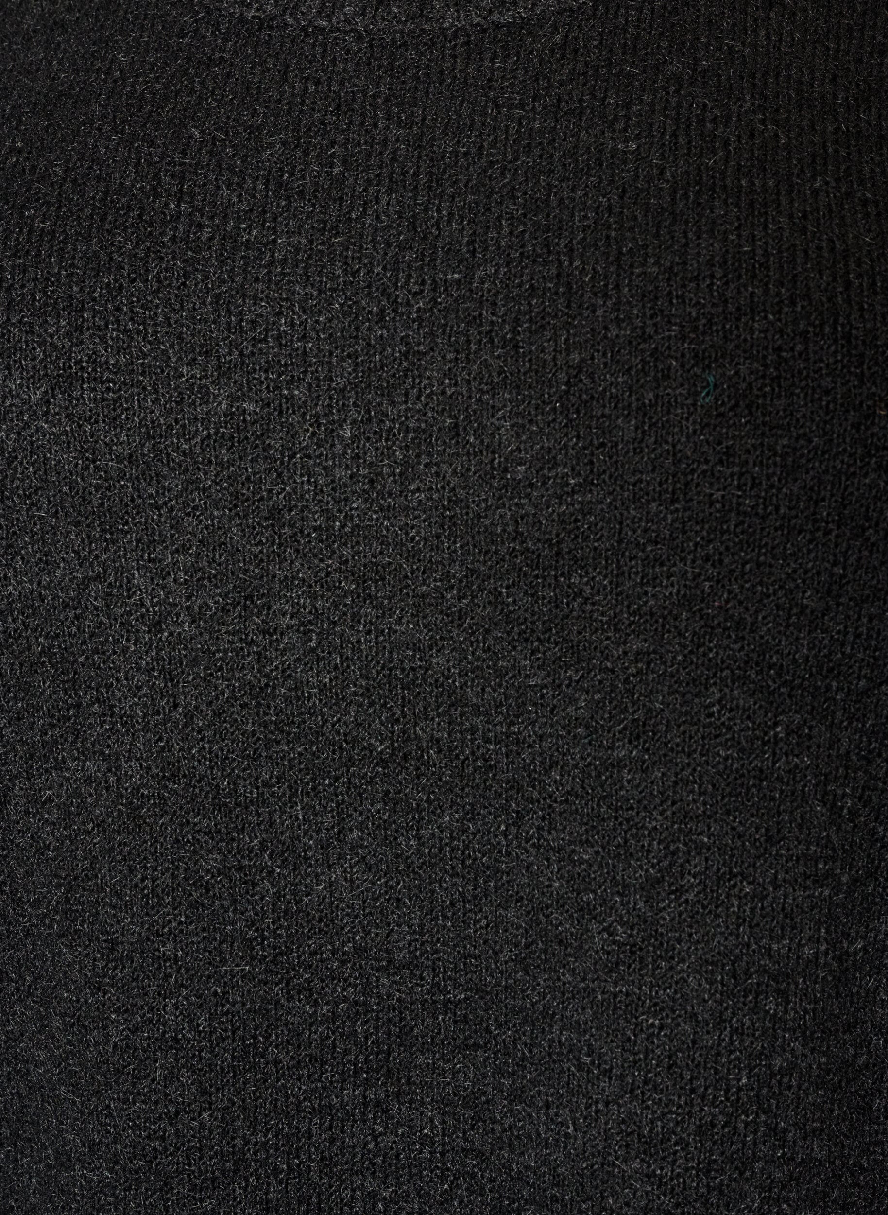 ZizziLuzny sweter z okraglym dekoltem, Czarne, Packshot image number 2