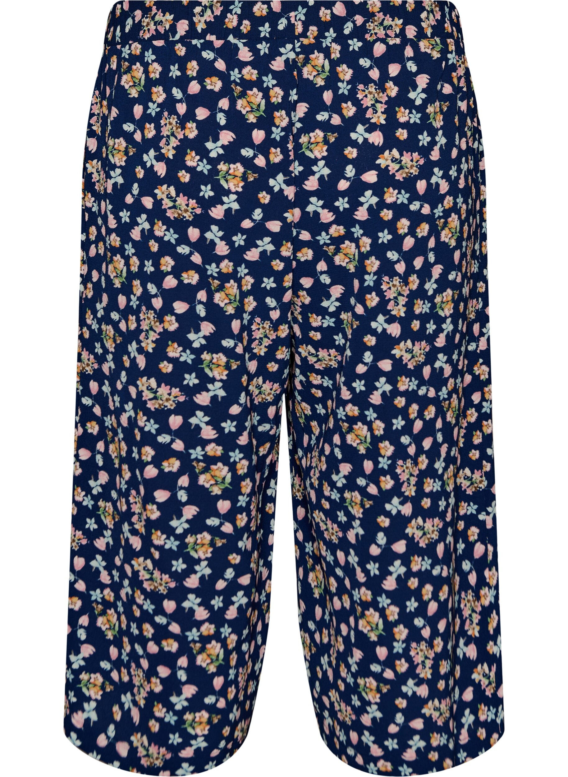 ZizziSpodnie culotte z nadrukiem, Niebieskie, Packshot image number 1