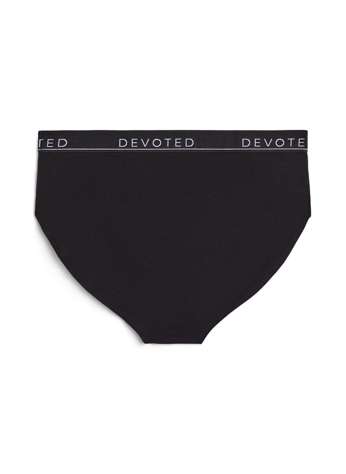 Bawelniane figi z tradycyjna talia, Czarne, Packshot image number 1