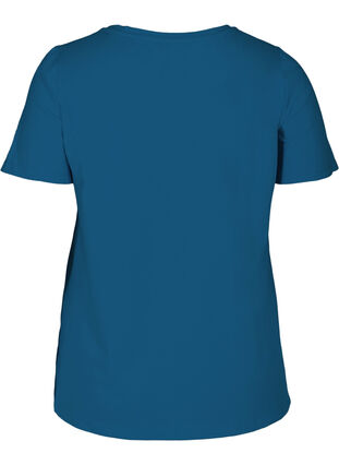 Koszulka typu basic z dekoltem w serek, Poseidon, Packshot image number 1