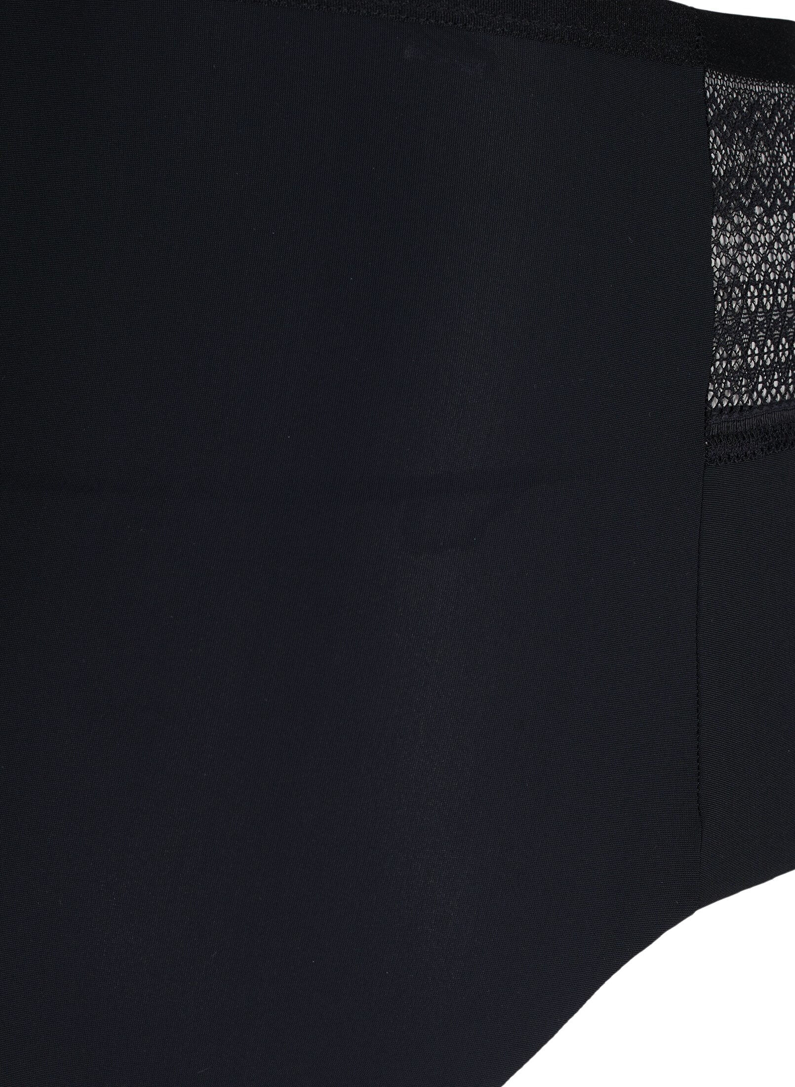 Zizzi Majtki z bardzo wysokim stanem, Black, Packshot image number 3