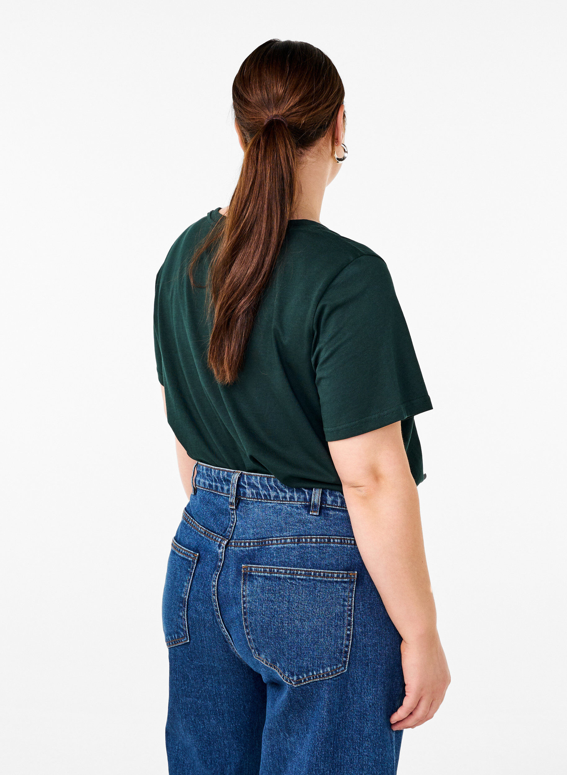 Zizzi Swiateczne koszulki z 100% bawelny, Scarab w. Tree, Model image number 1