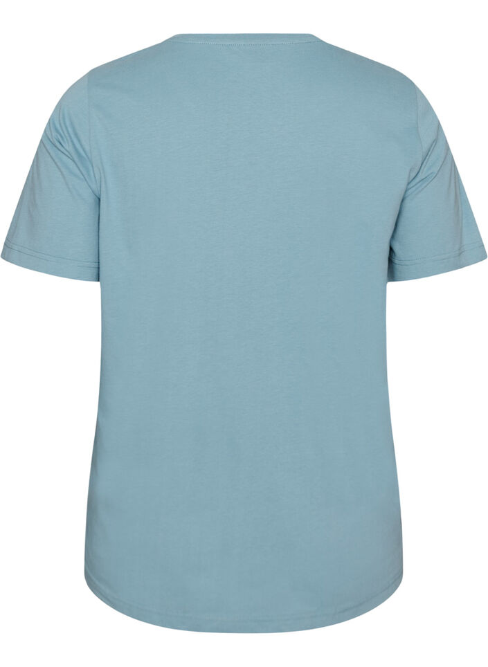 Koszulka z nadrukiem, Niebieskie, Packshot image number 1
