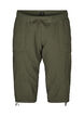 Bawelniane spodnie capri, Zielony, Packshot image number 0