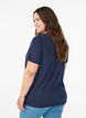 Koszulka z nadrukiem, Niebieskie, Model image number 2