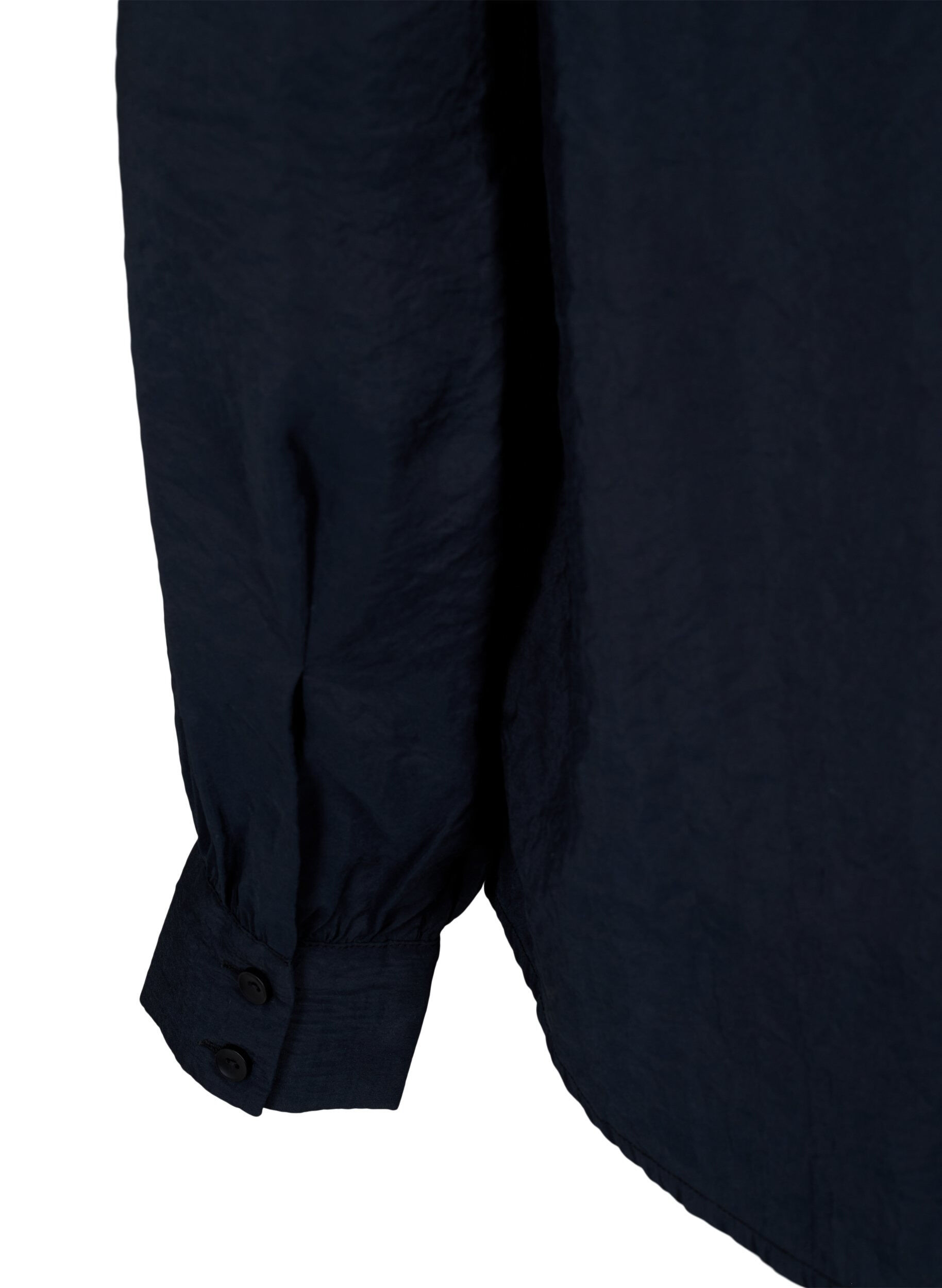 Zizzi Koszula z dlugim rekawem z modalu TENCEL&trade;, Black, Packshot image number 3