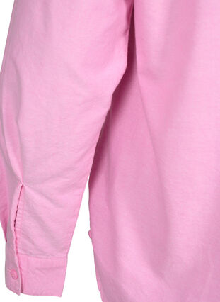 Bawelniana koszula z dlugim rekawem, Pink Frosting, Packshot image number 4