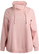 Bluza z wysokim kolnierzem i kieszeniami, R&oacute;żowy, Packshot image number 0