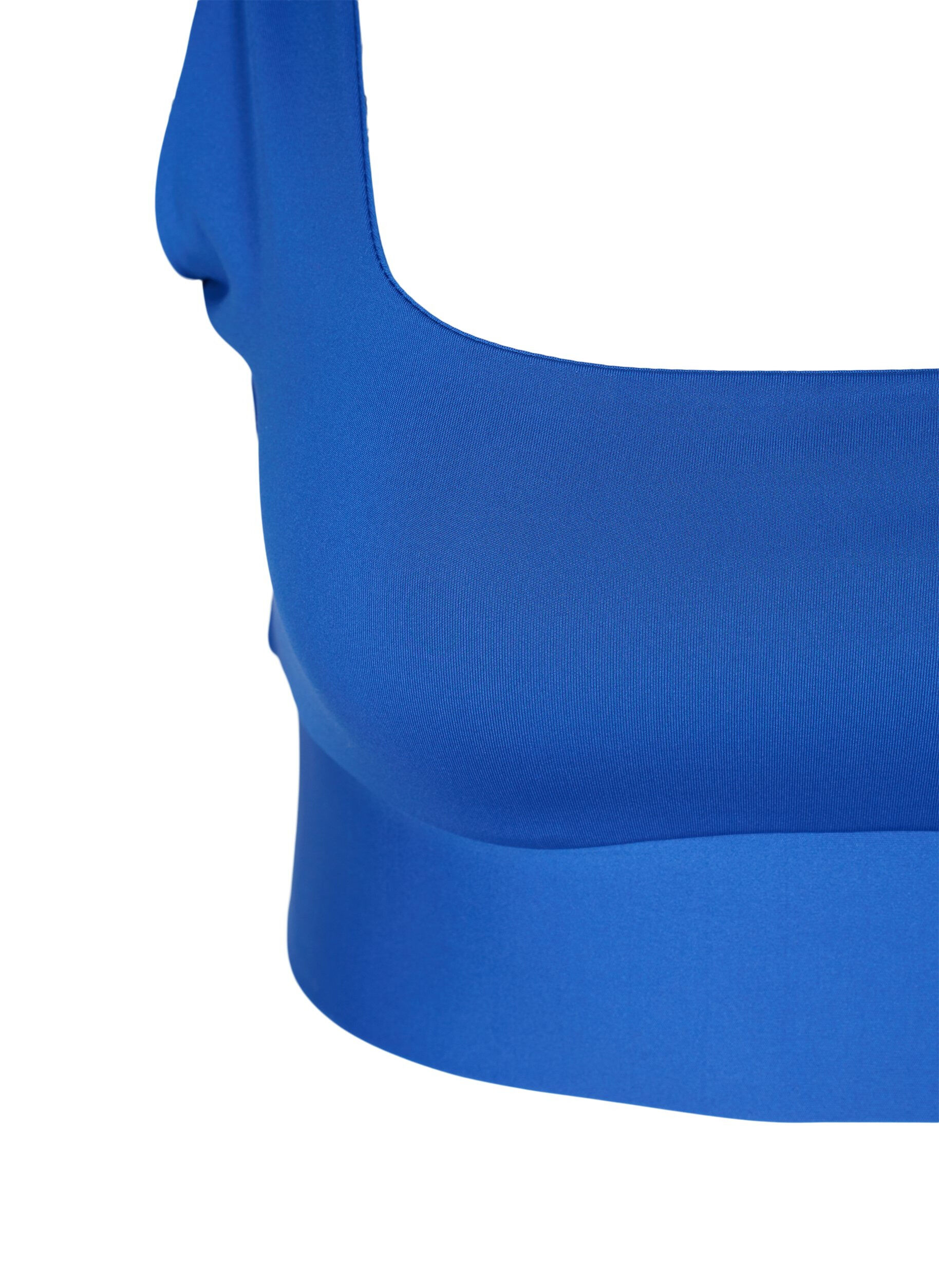 Zizzi Biustonosz sportowy z prostokatnym dekoltem, Black, Packshot image number 2