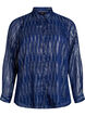 Koszula z blyszczacym wzorem, Niebieskie, Packshot image number 0