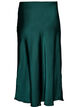 Satynowa sp&oacute;dnica midi, Zielony, Packshot image number 1
