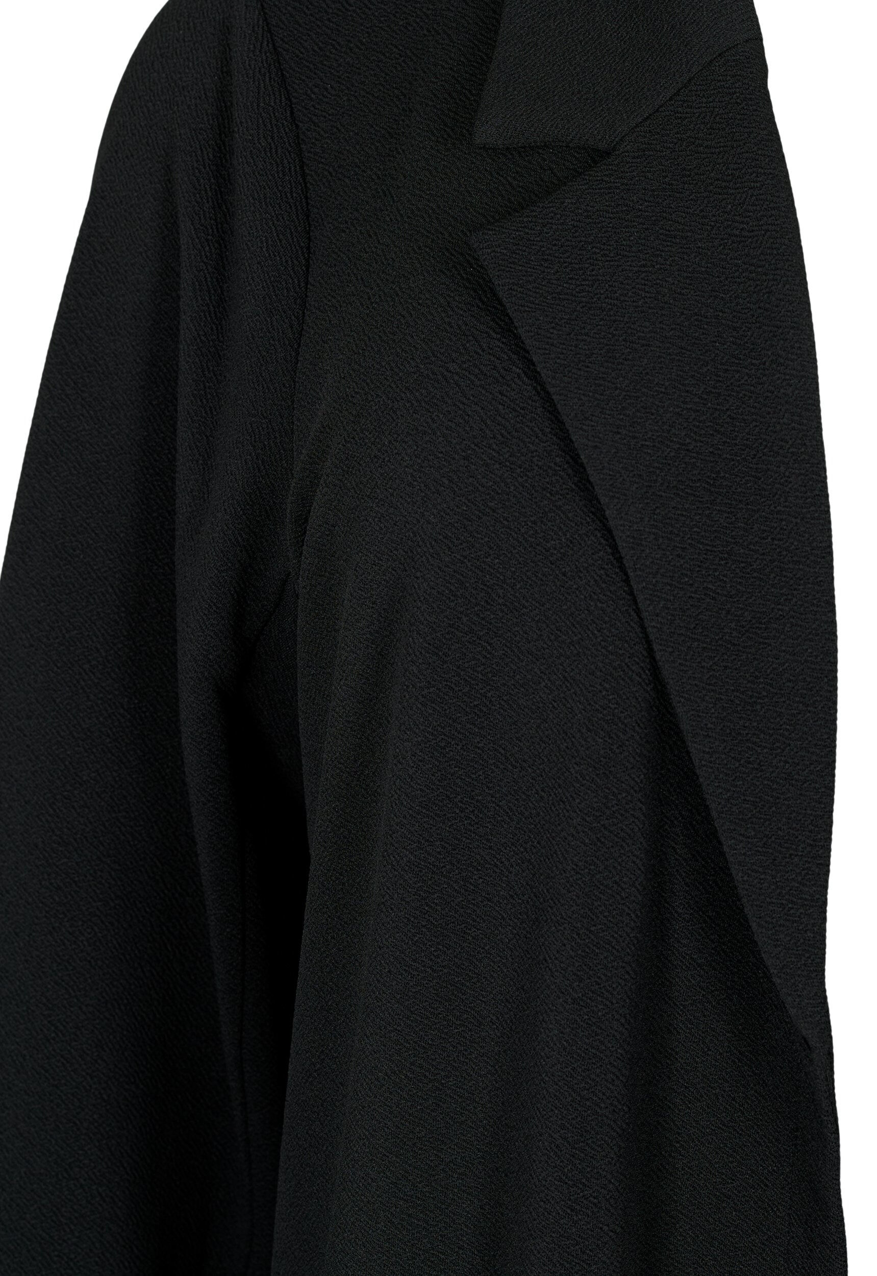 ZizziDluga marynarka z kieszeniami, Czarne, Packshot image number 2