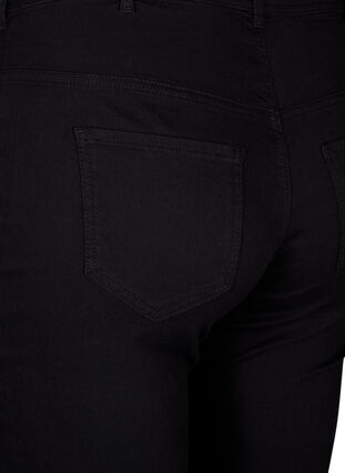 Mocno dopasowane jeansy Amy z wysokim stanem, Black, Packshot image number 3