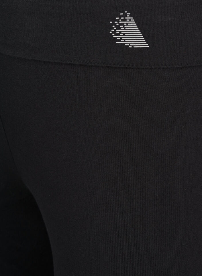 Spodnie sportowe z bawelny, Czarne, Packshot image number 2