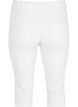 Amy capri jeans z wysokim stanem i bardzo dopasowanym krojem, Biały, Packshot image number 1