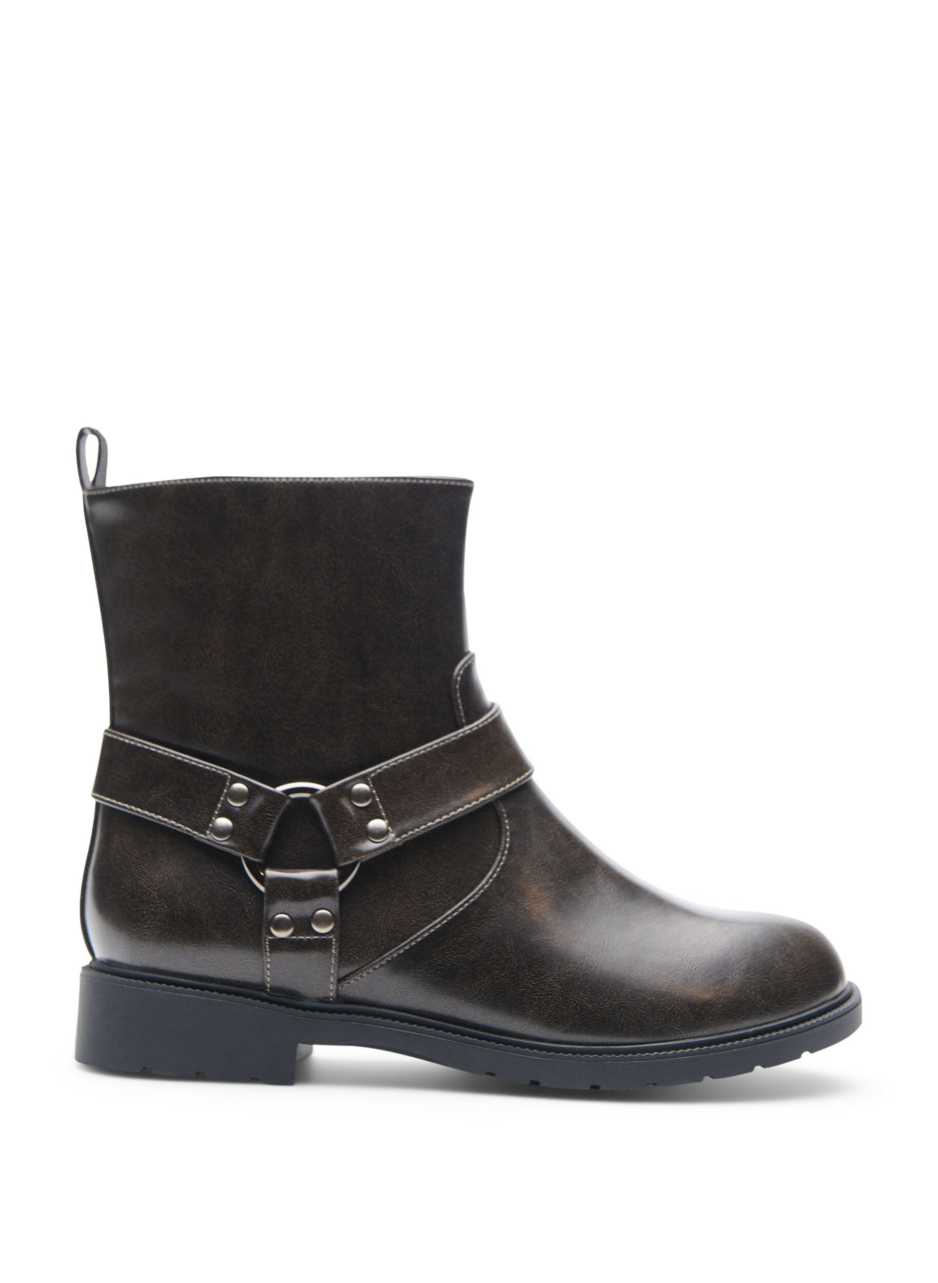 ZizziNiskie buty motocyklowe, Brązowy, Packshot image number 0
