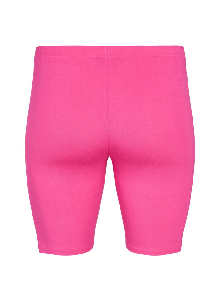 Jednokolorowe szorty rowerowe typu basic, R&oacute;żowy, Packshot image number 1