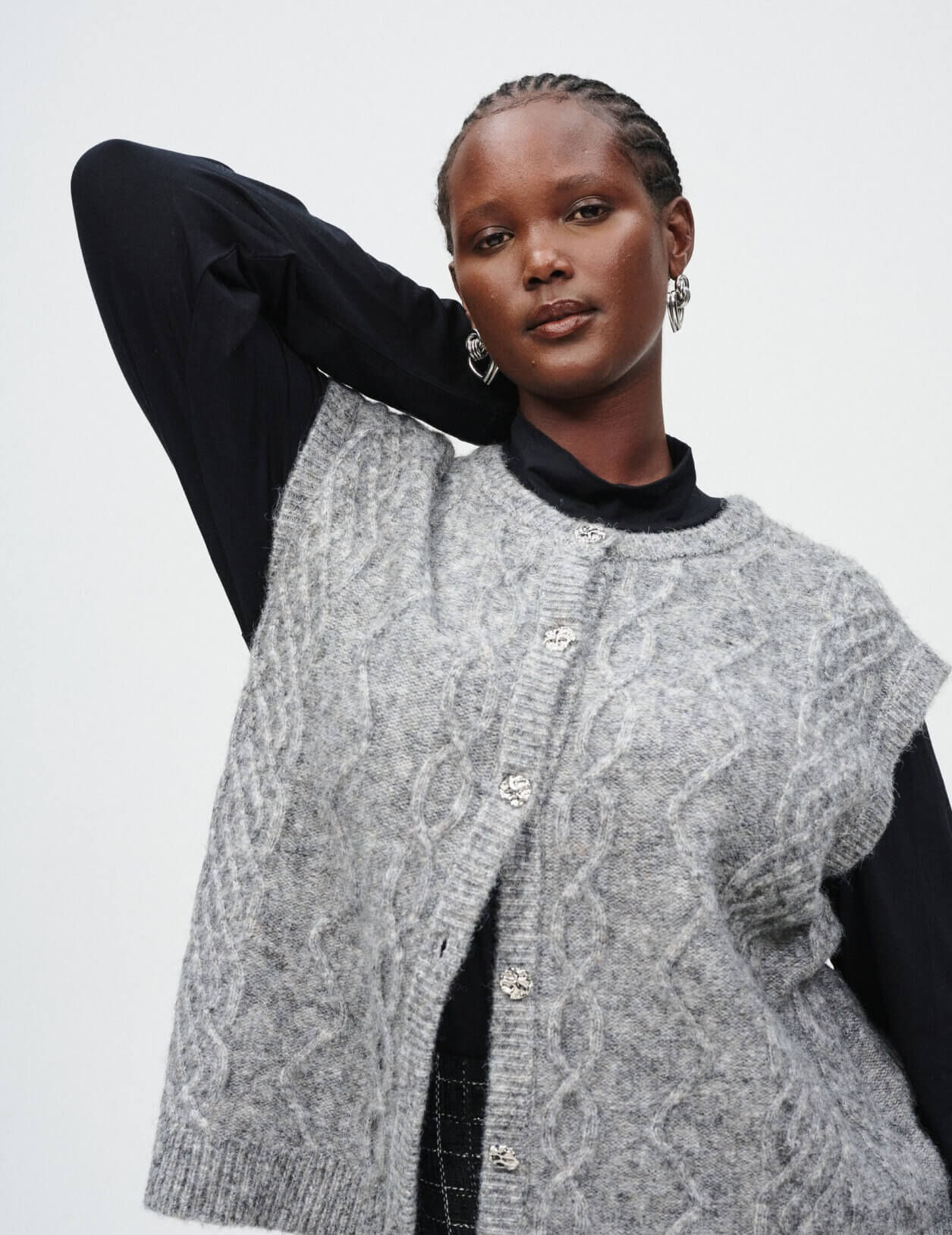 Kamizelki z dzianiny