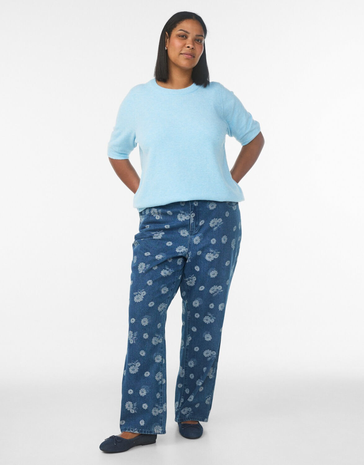 Jeansy o kroju regularnym